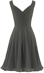 ANTS Women's 2023 Summer V-Neck Chiffon Bridesmaid