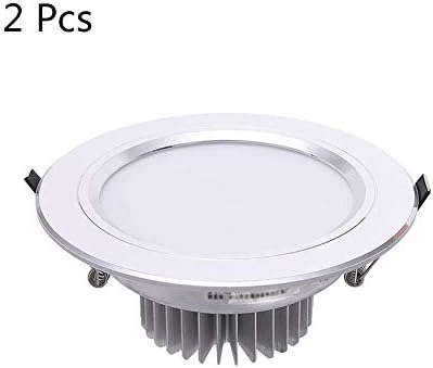 Verlight LED Recessed Ceiling Spot Downlight Dimmable Waterproof Panel Lamp Round Simple Energy-Saving Spotlights Eco-Friendly Anti-Glare Lamp High CRI Ra80 AC110-240V 3in 4in 5in Hole Light