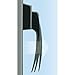 Ideal Security Model 1994 VP Pull Handle Set for Storm and Screen Doors, Fits 1 to 2-1/8 inches Thick Doors, White