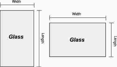 MORTONS PAINT CENTER 98-3053 SINGLE STRENGTH GLASS SHEET, 36X48 IN. (1/EA)