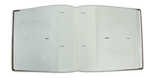 Golden State Art Photo Album Beige Suede Cover, Holds 200 4x6 Pictures - Thumbnail 5