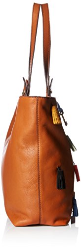 Multi Fossil Rachel Tote-Brown