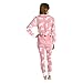 Classic Moose Pink Adult Flapjack Onsie Pajamas by LazyOne | Adult Kid Infant Dog Family Matching Pajamas (Large)