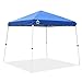 CROWN SHADES 8x8 Pop Up Canopy Tent, Slant Leg Outdoor Canopy with Carry Bag, Beach Tent, Sports Shelter(Blue)