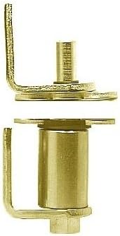 Double Acting Gravity Louver Door Pivot Hinge - No. 7512-633