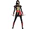 Ultimate Red & Black Ninja Small Costume for Adults (2-4) - 1 Set - Perfect for Parties and Playdates