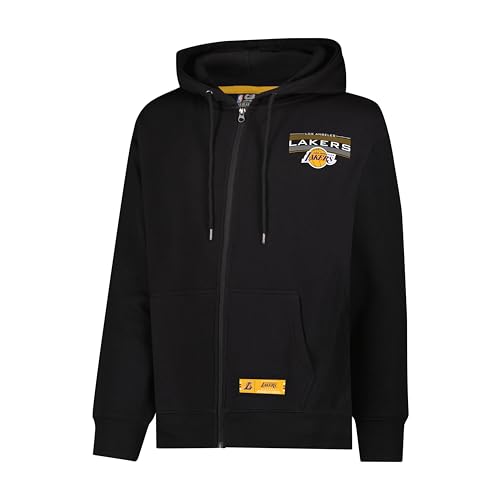 Ultra Game Adults NBA Official Super Soft Driver Full Zip Hoodie Jacket, Los An…
