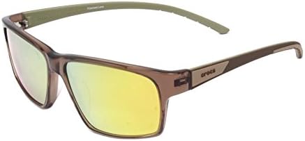 Crocs Sunglasses CS052 40KI Brown Frame / Green Iridium Lens - Polarized Lens