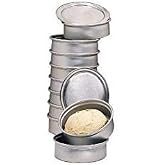 American Metalcraft DRP774 Deluxe Anodized Aluminum Dough Pan, Standard, 7-7/8" Dia.