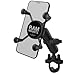 RAM X-Grip Large Phone Mount with Handlebar U-Bolt Base primary