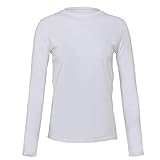 Bella Ladies 4.2 oz. Long-Sleeve Crew Neck Jersey T-Shirt