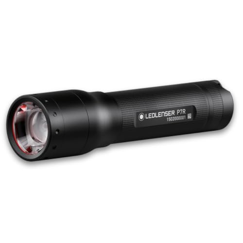 Ledlenser P7 Rechargeable LED Torch, 1000lm, 210m Beam, up to 40h Run Time