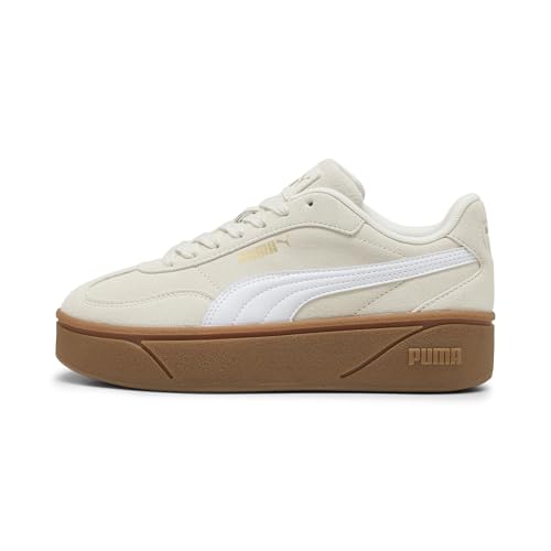 PUMA Women's Club II Era Platform Shoes, Vapor Gray- White AH25, 6 Puma Club Ii…