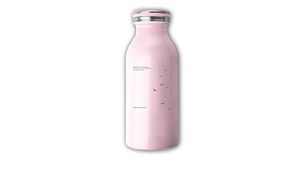 VenusLee People Like Butterfly Botella de Leche de Acero ...