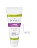 Be Natural Organics Organic Sunscreen - Tint-Free 1 Oz (30 ml)