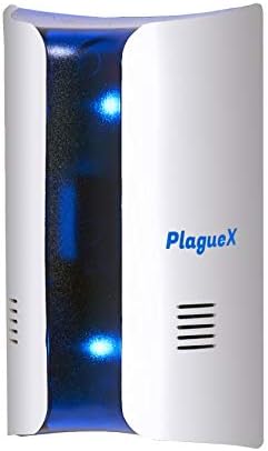 Ultrasonic Pest Repeller Electronic Plug in Device for Pest Control with Night Light 1 Pack | White