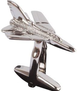 Tornado Aircraft Cufflinks - These high quality Cufflinks come with a beautiful Presentation Box for the perfect gift for that special person.
