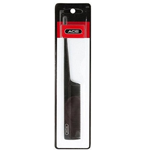 Goody Ace Comb, Tail, Black, 8 Inch