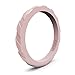 Enso Rings Treaded Stackable Silicone Ring | Premium Fashion Forward Silicone Ring | Hypoallergenic Medical Grade Silicone | Lifetime Quality Guarantee | Commit to What You Love …