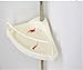 New Bathroom Bathtub Shower Caddy Holder Corner Rack Shelf Organizer Accessory