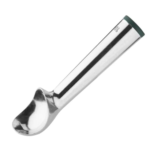 Vogue Eisportionierer mit grüner Kappe, 2,5 oz, Aluminium, 16 Portionen pro Liter, Eisportionierer, leitfähiger Flüssigkeitsgriff, J089