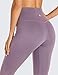 CRZ YOGA Women’s 7/8 High Waisted Yoga Pants Workout Leggings Naked Feeling I-25 Inches Matt Purple Sthumb 3