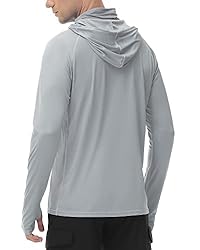 Roadbox Men's Long Sleeve Hoodie - UPF 50+ UV