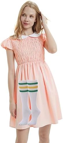 Amazon.com: Disguise womens Eleven Pink Dress Costume, Official Stranger Things Outfit Adult Sized Costumes, As Shown, Women s Size Large 12-14 US : Clothing, Shoes & Jewelry Amazon.com: Disguise womens Eleven Pink Dress Costume, Official Stranger Things Outfit Adult Sized Costumes, As Shown, Women s Size Large 12-14 US : Clothing, Shoes & Jewelry