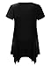 BH B.I.L.Y USA BILY Women's Plus Swing Loose Fit Comfy Flattering Tunic Tops for Leggings
