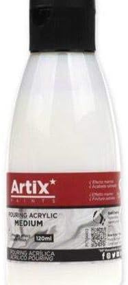 The Acrylic Paint thinner 120ml Pouring, Artix Paints, Fine Writing