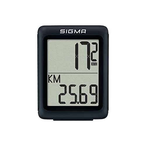 SIGMA BC 5.0 WL | kabelloser Fahrradcomputer mit 5 Funktionen | Einsteiger Bike Computer | leicht bedienbar mit großen Tasten und Einer übersichtliche