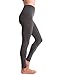 Homma 3 Pack Fleece Lined Winter Thick Brushed Leggings Thights (BLACK/NAVY/GREY, S/M/L)