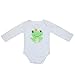 FEITONG Baby 3PC Unisex Climbing Clothes Baby Rompers Sets (18-24months, Light Green)