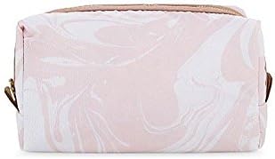 Sweet And Sour Pink Marble Make-Up Bag