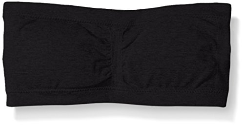 Maidenform Girl Big Girls' Seamfree Bandeau, Black, Medium