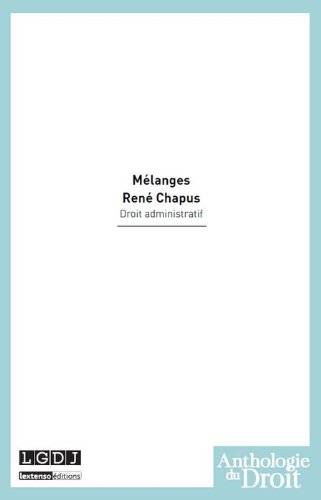 Mélanges René Chapus
