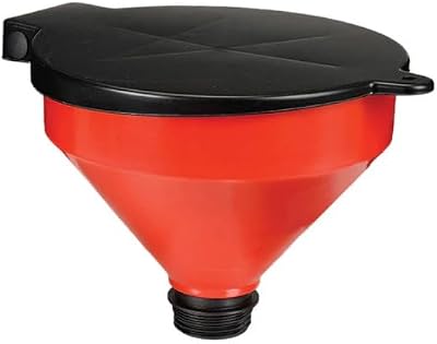 AP Supplies 10Inch Funnel Tank with Lid and Mesh Fine Filter