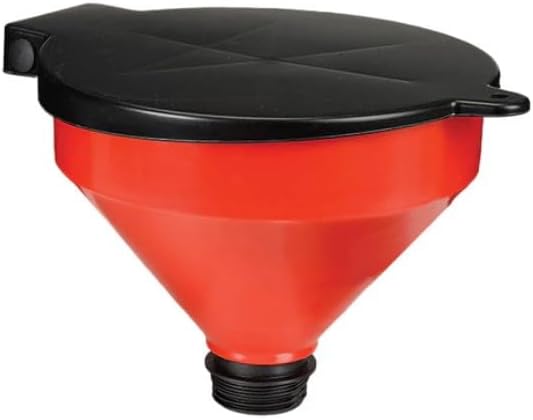 AP Supplies 10Inch Funnel Tank with Lid and Mesh Fine Filter