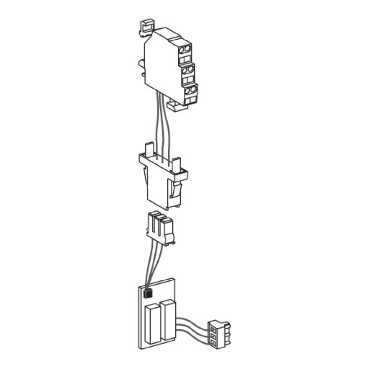 Schneider Electric 33200 Cable-Type Interlocking Plate for Fixed White