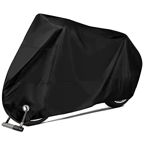 Motorcycle Bike Scooter Cover Waterproof Outdoor Oxford Fabric Rain Cover UV Rays 245 x 105 x 125 cm