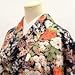 Necoichi Kimono Ribbon Cat Collar (Blue)
