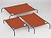 Coolaroo Original Elevated Dog Bed - Breathable Off-The-Ground Pet Bed with Cooling Fabric, Joint Relief & Moisture-Resistant Fabric, 100% Recyclable, Easy Clean, Terracotta, Small