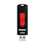 Energizer USB 2.0 Compatible USB Memory, 32GB, Red