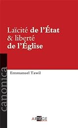 Laïcité de l'État & liberté de l'Église