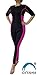 SISYAMA Sauna Sweat Workout Exercise Fitness Weight Loss Hot Slimming Suit Men Women (Pink-Long, 2XL)
