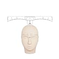 Melleco 50pcs Disposable Eyebrows Rulers Stickers Makeup Tattoo Shaper Measure Tool