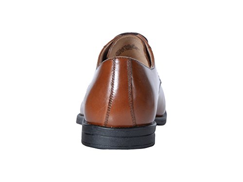 Florsheim Kids Boys' Reveal Cap Toe Jr Oxford, Cognac, 10 M US Toddler