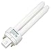 (4 Pack) Sylvania 20682 CF13DD/E/827/ECO CFL Bulb, 2700K, 900 Lumens, T4 Shape, G24q-1 4-Pin Base - Replaces GE 97594 and Philips 38325-7