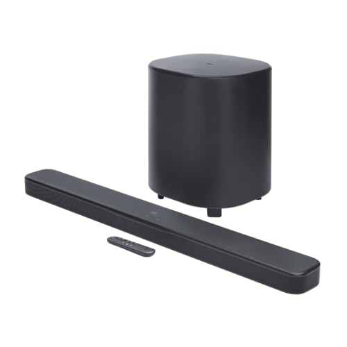 JBL Bar 500 MK2, 5.1‑Kanal Bluetooth‑Soundbar fuer TV, Schwarz
