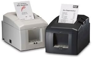 Star Micronics 39448610 Model TSP654U-24 Gry Thermal Printer, Friction, Cutter, USB, Without Power Supply, Gray